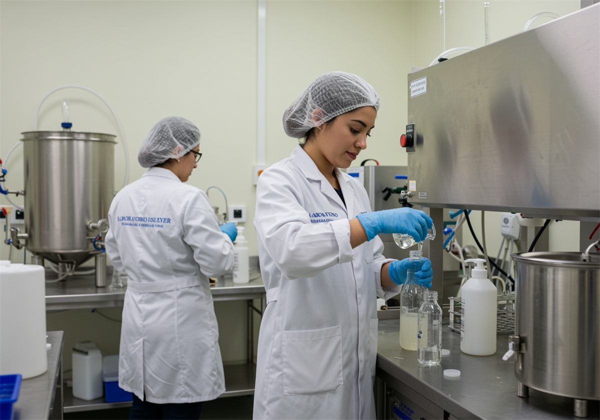 Producción en Laboratorio Isleyer