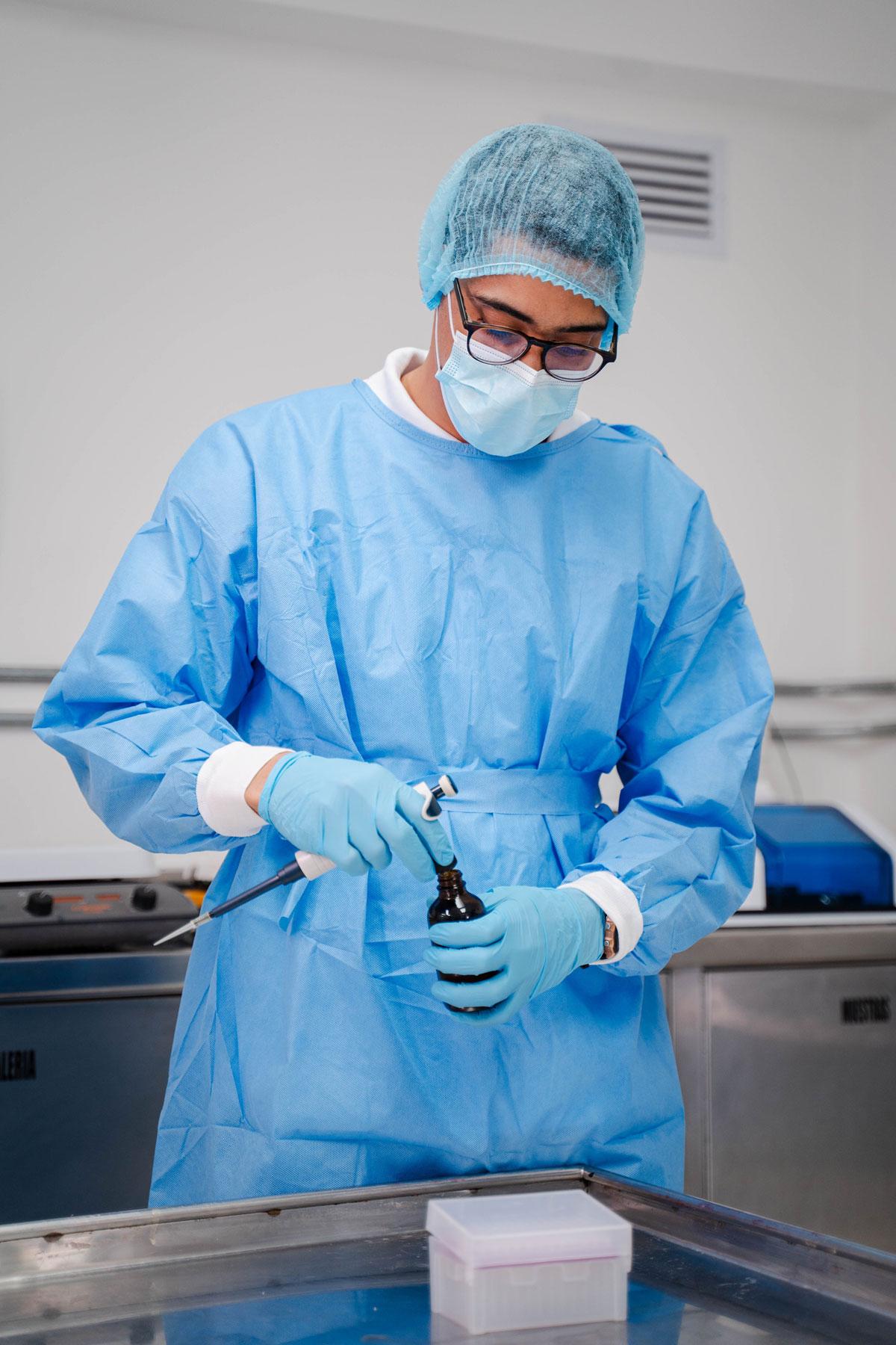 Control de calidad en Laboratorio Isleyer